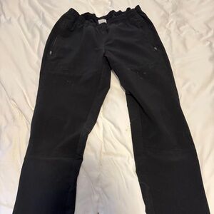 Patagonia women’s black technical pants wind shield